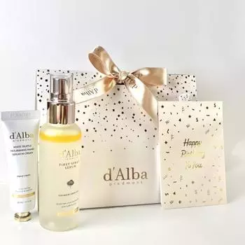 [Главная Покупки Большой Размер] d Alba Очищающая и Успокаивающая Сыворотка 150 мл - Глубокое Увлажнение и Успокаивающий Уход