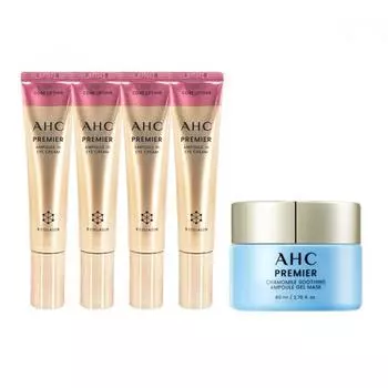 [Главная Покупки Новейший Продукт] Ahc Eye Cream Ampoule In Core Lifting 40 мл 4 шт + гелевая Маска