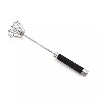 Главная Полуавтоматический ручной венчик для взбивания яиц Ручной пресс Нержавеющая сталь Венчик для яиц Желток Крем Миксер Кухонный гаджет