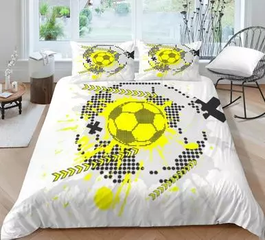 Главная Постельное белье Роскошный принт Пододеяльник Набор с наволочкой Пододеяльники Лучший подарок Наволочка Дышащий костюм кровать Ребенок Single 135x200cm