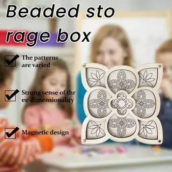 Главная Повседневные нужды Ящик для хранения бисерных изделий One Size жёлтый