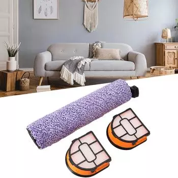 Главная щетка-ролик Rush Purple 3 шт./комплект моющиеся желтые щетки-вакуумные детали