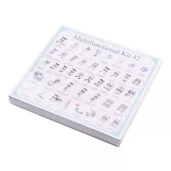 Главная Швейная Машина Прижимные Лапки Многофункциональные Швейные Аксессуары 42 Прижимные Лапки Набор Шитье One Size