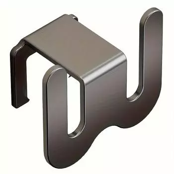 Главная Стеллаж для хранения тапочек Настенный, не требующий перфорации, для унитаза, настенное крепление для обуви, дренаж, крючок для сандалий, принадлежности для ванной комнаты серый