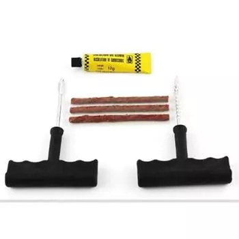 Главная страница Инструменты для ремонта автомобильных шин Набор инструментов для ремонта автомобилей Мотоцикл Инструменты для быстрого ремонта шин чёрный