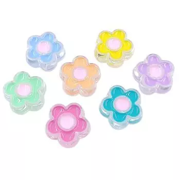 Главная Товары для вечеринок для ожерелья Модные ювелирные изделия Аксессуары Капля масла DIY Материал ручной работы Большие сливовые бусины Прозрачные 5 шт Изготовление браслета разноцветный