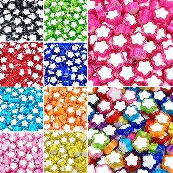 Главная Товары для вечеринок Ювелирные изделия Поделки Для изготовления ювелирных изделий Сделай сам Бусины из глины ручной работы Акриловые бусины Бусины-разделители в форме цветка 30 шт./лот 10 мм бусины ювелирные изделия розы красного