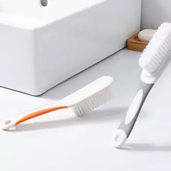 Главная Товары для вечеринок щетка для обуви чистящие средства дезактивация щетка для мытья мягкая щетка для обуви щетка для доски Многофункциональная щетка для чистки оранжевый