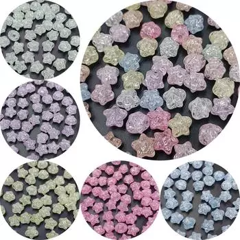 Главная Товары для вечеринок Звездные бусины Кристаллы ручной работы свободные бусины Бусины для изготовления DIY Фурнитура Бисероплетение Браслет-ожерелье 20 шт. Изготовление ювелирных изделий оранжевый