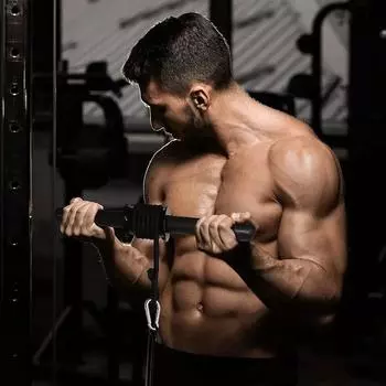 Главная Тренировка Тренажер для запястья и предплечья Тренажер для борьбы с тяжестями Роликовый тренажер для наращивания мышечной массы Style 4