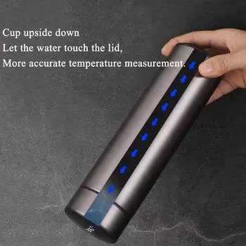 Главная Вечеринка Поставки Вакуум вода Чашка Температура Дисплей Изоляция Чашка Подарки Бизнес-подарок Творческий 304 Нержавеющая сталь