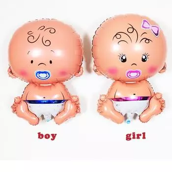 Главная Вечеринка Принадлежности Для вечеринок Украшения Детский душ Синий детский мультфильм Воздушные шары Розовая фольга День рождения Пустышка милая девочка Новый мальчик синий
