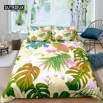 Главная Жизнь Роскошь 3D Фламинго Постельное белье Пододеяльник Наволочка Детский Постельное белье Размеры Queen и King EU/US/AU/UK EU single(135x200cm)