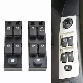 Главный переключатель стеклоподъемника с левым рулем и правым рулем для Hyundai Getz 03-10 Matrix 06-11 KIA Carens 2002--2005 93570-1C110, автостайлинг Drive left