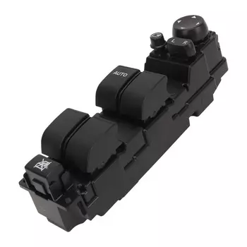 Главный переключатель стеклоподъемников, главный переключатель управления электрическими стеклоподъемниками для Mazda 2 2008-2012 LHD со складывающимся зеркалом D652-66-350A D65266350A