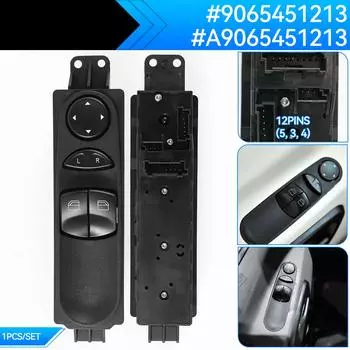 Главный выключатель электростеклоподъемника со стороны водителя автомобиля A9065451213 9065451213 для Mercedes-Benz Sprinter W906 VW Crafter