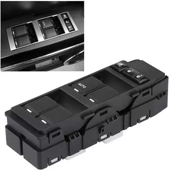 Главный выключатель стеклоподъемника для Dodge Chrysler Jeep Avenger Caliber Patriot 04602780AA Аксессуары чёрный