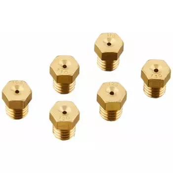 Главный жиклер мотоцикла Daytona Mikuni Hex Small Type #105-130 6 размеров набор 93771