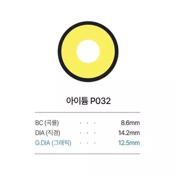 Глаз P032 - G1000000117 -7.00