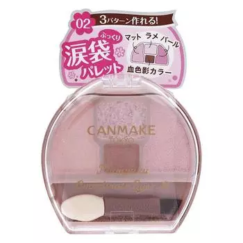 Глаза Canmake Plum Puku Coordinate 1,4 г, 02 Sakura, 1 шт.