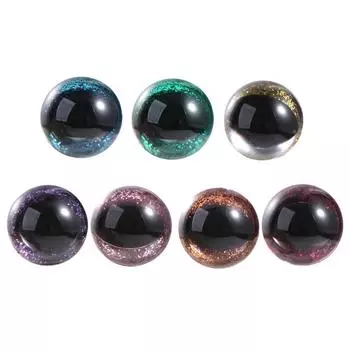 Глаза из хрусталя для кошек, безопасные глаза для амигуруми, глаза для чучел животных, вязаные крючком, игрушки 15mm розовый