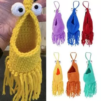 Глаза крючком инопланетянин мультфильм вешалка для растений большая несущая нагрузка кисточка декор всякая всячина кухня фрукты овощи