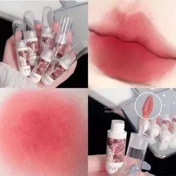 Глазурь для губ, бархатный туман, матовая грязь для губ, легкий цвет, стойкий, водостойкий, белый, увлажняющий, не высыхает, блеск для губ, помада, чашка с антипригарным покрытием, студенческая косметика #01