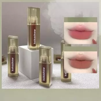 Глазурь для губ Матовая матовая бархатная белая помада Блеск для губ Невысыхающий отбеливающий туман Грязь для губ