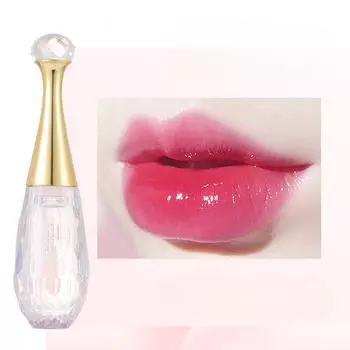 Глазурь для губ, меняющая цвет, увлажняющая, стойкая, нелипкая, прозрачная, меняющая температуру помада, блеск для губ для пухлых губ.
