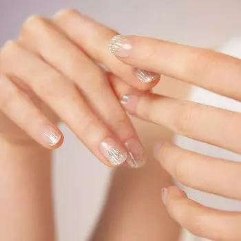 Глазурованное ослепительное серебро