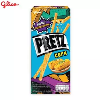 Glico Pocky Pretz Кукурузные 24 г x 10 шт / 20 шт / 30 шт - Тайская закуска 24 g x 10 pcs