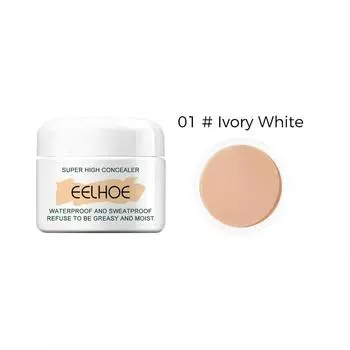 Glide Makeup Concealer Водостойкий гладкий крем для тела, растягивающий татуировку, маскирующий пятна, Lvory White 10 г