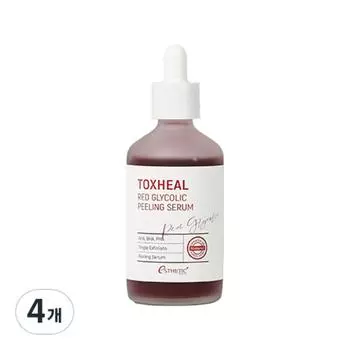 Гликолевая пилинг-сыворотка Toxheal Red, 100 мл, 4 шт.