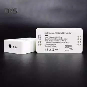 Glimmer Zigbee DC 12/24V WW/CW 2.4G беспроводной контроллер светодиодных лент диммер