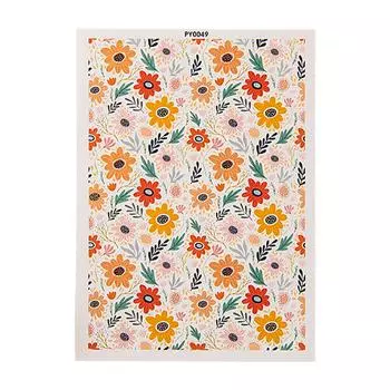 Глина Бумага для переноса акварели DIY Печать Цветочная бумага с листьями Керамика Ювелирные изделия Серьги Керамический инструмент для печати Ручная работа 49