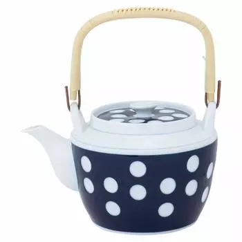 Глиняная бутылка Saikai Pottery Arita Ware с узором в горошек 10 23184 №