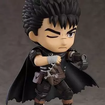 Глиняная фигурка Berserk Legend Guts - маленькая 2D-модель ручной работы с цветной коробкой