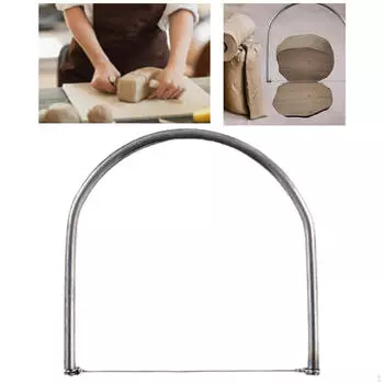 Глиняная проволока Сталь, отрезные инструменты с ручками Удобная глиняная керамика E