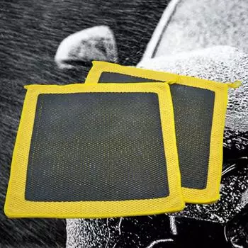 Глиняное полотенце для автодетейлинга, сетка из микрофибры, очищающее без царапин, глиняное полотенце для автодетейлинга, улучшающее блеск, полотенце красный