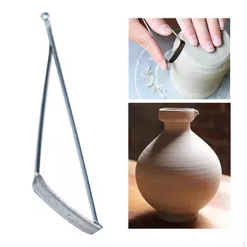 Глиняные инструменты, керамика, моделирование, резьба, резак для скульптуры с зубчатой головкой для Flat Head