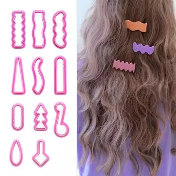 Глиняные резаки для сережек Изготовление украшений из глины Разные формы Глиняные резаки для сережек Формы для резки Глиняные узоры Формы для резки 1