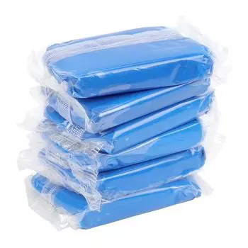 Глиняный брусок для детализации автомобиля, очиститель глиняного бруска для автомобилей, мытье стекол, очистка, уход за краской и адсорбционная способность, 100 г