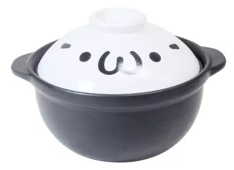 Глиняный горшок Айрюша Каомодзи-кун Shakeen AR-1334-3 2017h13см