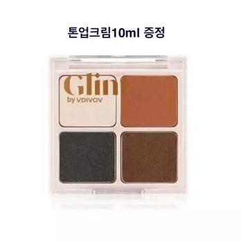 Палитра теней для век Glint Eye Palette In the Stars 4,4 г, 1 Midnight Steel, 1 шт.