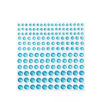 Glitter Mask Crystal Gems Tattoo Adhesive Face Tattoo Eyeshadow Stickers Stage Style 10