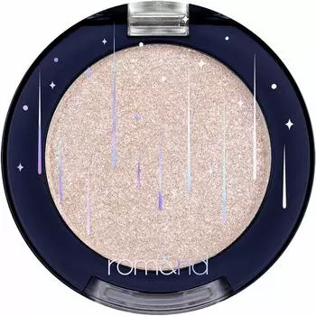Glitter Shadow White Eye Shadow rom&nd [Genuine] (#02 Hole) 1.2g (x 1)