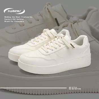 Global board shoes men s versatile ZHQ5685 spring men s shoes new men s casual shoes platform white shoes 39 белый