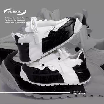 Глобальная модная спортивная обувь ZHQ68270, популярная весенняя мужская модная обувь с мягкой подошвой, легкая дышащая повседневная обувь 39 белый