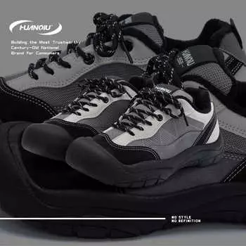 Глобальная повседневная обувь для активного отдыха, мужская ZHQ-ZL8917-1, мужская обувь, зимняя теплая и флисовая, легкая мужская походная обувь 39