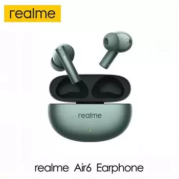 Глобальная версия Realme Buds Air 6 True Wireless Наушники